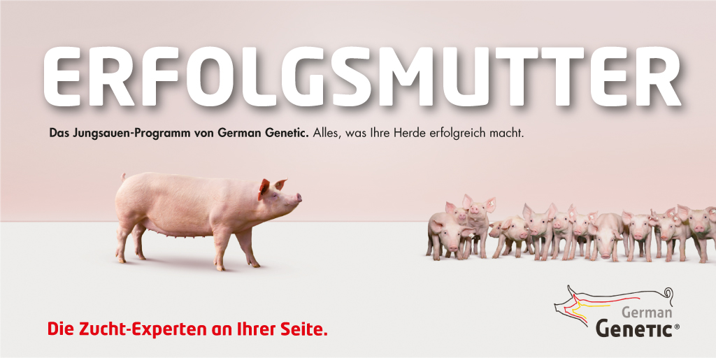 "Erfolgsmutter" aus dem Jungsauen-Programm von German Genetic